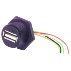 【WPUSBAF】USB CABLE TYPE A RCPT-FREE END 254MM
