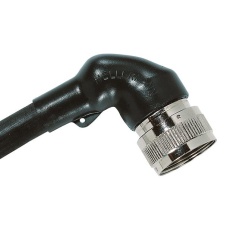 【1152-4-GW24】HEAT-SHRINK BOOT RIGHT ANGLE 24MM BLK