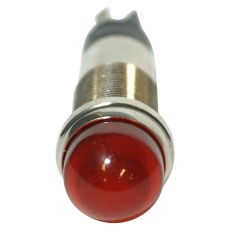 【656-3105-304F】LED INDICATOR PANEL 12.7MM RED 120V