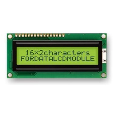 【FC1602N04-FHYYBW-91*E】DISPLAY ALPHANUMERIC 16X2 YELLOW GRN