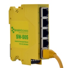 【SW-505】ETHERNET SWITCH 10/100MBPS RJ45X5 DIN