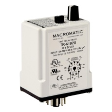 【TR-6182U】TIME DELAY RELAY DPDT 3MIN-30MIN 240V