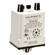 【TR-6312U】TIME DELAY RELAY DPDT 0.2H-2H 240V