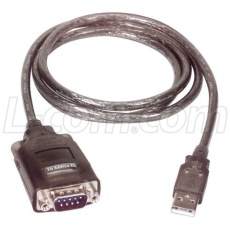 【UMC-201】CONVERTER CABLE USB-RS232 1M BLACK
