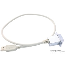 【ECF504-24AAS】USB CABLE 2.0 A RCPT-PLUG 610MM GREY
