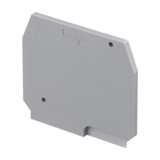 【1SNA116987R0200】END PLATE 2.8MM GREY TERMINAL BLOCK