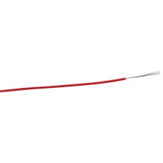 【M16878/6-BCE-2】HOOK-UP WIRE 28AWG RED 100M