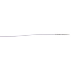 【M16878/6-BEE-9】HOOK-UP WIRE 24AWG WHITE 100M