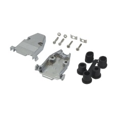 【SDC15AG】D-SUB BACKSHELL SIZE DA 180 DEG ZINC