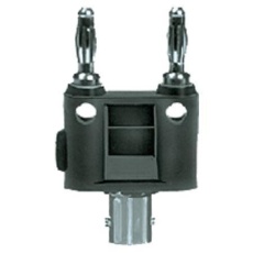 【27-1040】BNC Female to Dual Banana Plug Adapter