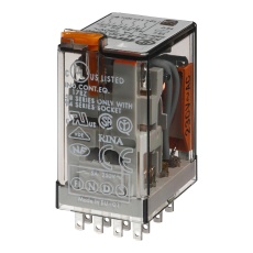【55.34.9.024.5040】RELAY 4PDT 24VDC 7A SOCKET