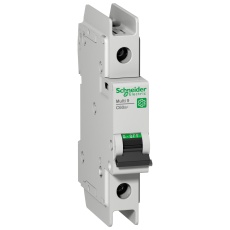 【M9F42106】MCB 1 POLE 6A 415VAC/60VDC DIN RAIL