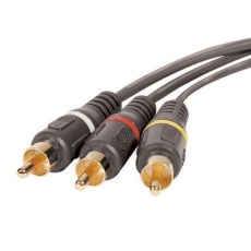 【24-12088】CABLE AUDIO VIDEO RCA PLUG 12FT