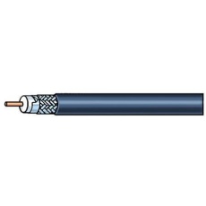 【24-10206】1000Ft RG-G/U Coax Cable CCS 18AWG 60% Aluminum Braid Black