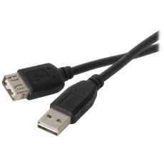 【83-17339】6 Black USB Reversible A Male to A Female Extension Cable