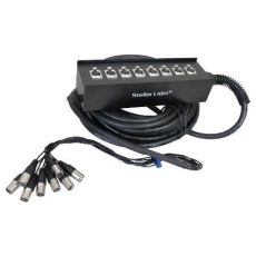 【555-13863】CABLE 3POS XLR PLUG-JACK 8PORT 65FT