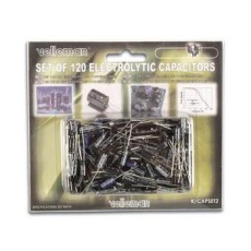 【K/CAP2】120PC RADIAL CAPACITOR SET 10-VALUES