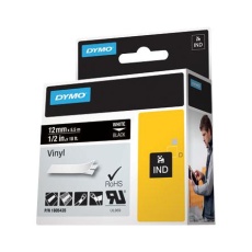 【1805435】VINYL TAPE ADHESIVE WHITE ON BLACK