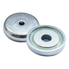 【E1012/NEO】SHALLOW POT MAGNET NEODYMIUM 25 X 8MM
