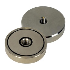 【E1021/NEO】SHALLOW POT MAGNET NEODYMIUM 20 X 6MM