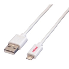 【11.02.8326】USB CABLE A PLUG-LIGHT CONN 0.15M BLU