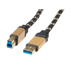 【11.02.8903】USB CABLE 3.0 A-B PLUG 3M BLK