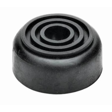 【F1558】Rubber Foot with Metal Washer - 1 1/2inch Diameter x 5/8inch Thickness