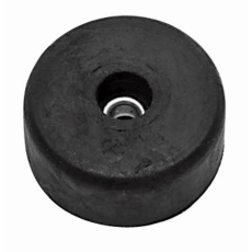 【F1686】Rubber Foot with Metal Washer - 1 1/2inch Diameter x 5/8inch Thickness