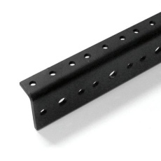 【R0828/02】RACK RAIL 2U STEEL BLACK