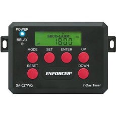 【SA-027WQ】7-DAY TIMER 12-24VAC/DC RELAY O/P