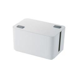 【EKC-BOX002WH】燃えにくいケーブルボックス(4個口)[250mm]ホワイト