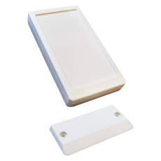 【MBS107】SMALL LCD MOBILE ENCLOSURE ABS WHITE