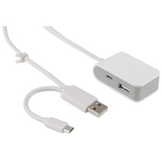 【GC-U2O2P】Compact USB OTG HUB with 2 USB Ports and 1 Micro USB Charging Port