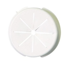 【GR1-WH】Wallplate Grommet White For Use With 50-6890
