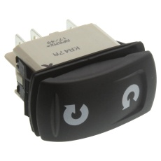 【KR472AKXXA12NQRXX9R】ROCKER SWITCH DPDT 5A 24VDC PANEL