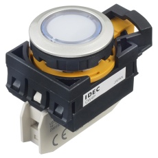 【CW4P-1EQ4PW】PILOT LIGHT WHITE 22MM 24VAC/VDC