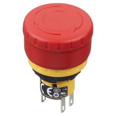 【XA1E-BV3U02TR】E-STOP PB SW DPST-NC 3A 250V QC