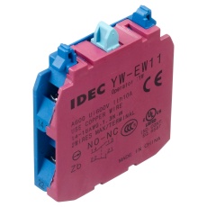 【YW-EW11】DOUBLE CONTACT BLOCK 1NO/1NC SCREW