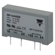 【RP1B48D5】SOLID STATE RELAY 5A 4-32VDC TH