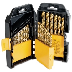 【16530】29 Piece Titanium Coated Drill Bit Set