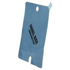 【SSR-TP-1】HEAT SINK PAD ALUMINIUM 56.3X43.63 MM