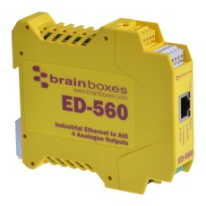 【ED-560】ETHERNET-ANALOGUE I/O MOD 4-O/P 24VDC