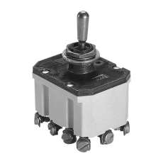 【8532K4】TOGGLE SWITCH 4PDT 20A 28VDC PANEL