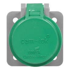 【E1016SC-35】PROTECTION COVER PLASTIC GREEN