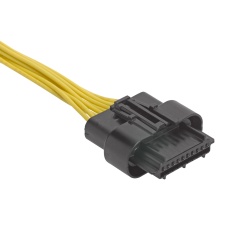 【204220-0010】CONNECTOR HOUSING RCPT 10POS