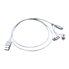 【11.02.8329】USB CABLE USB PLUG-LIGHTNING PLUG 1M