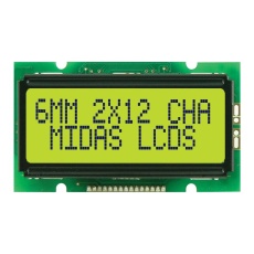 【MC21206A6W1-SPTLY】LCD ALPHANUMERIC DISPLAY 5.5MM STN