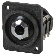 【CP303080X】PHONE STEREO JACK 6.35MM 3POS PANEL