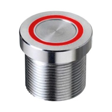 【PBAR9AFB000A0SX】VANDAL RESISTANT SW SPST 0.2A 6V RED
