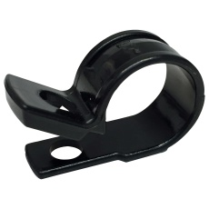 【PPC-1550UVB】CABLE CLAMP PP 12.7MM BLACK